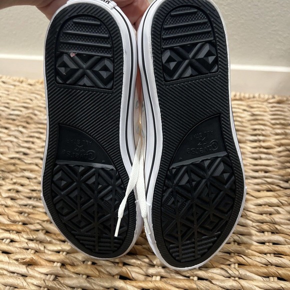 Converse Juniors shoes 4 Chuck Taylor double tongue all star OX‎ Hyper Orange - Picture 10 of 16